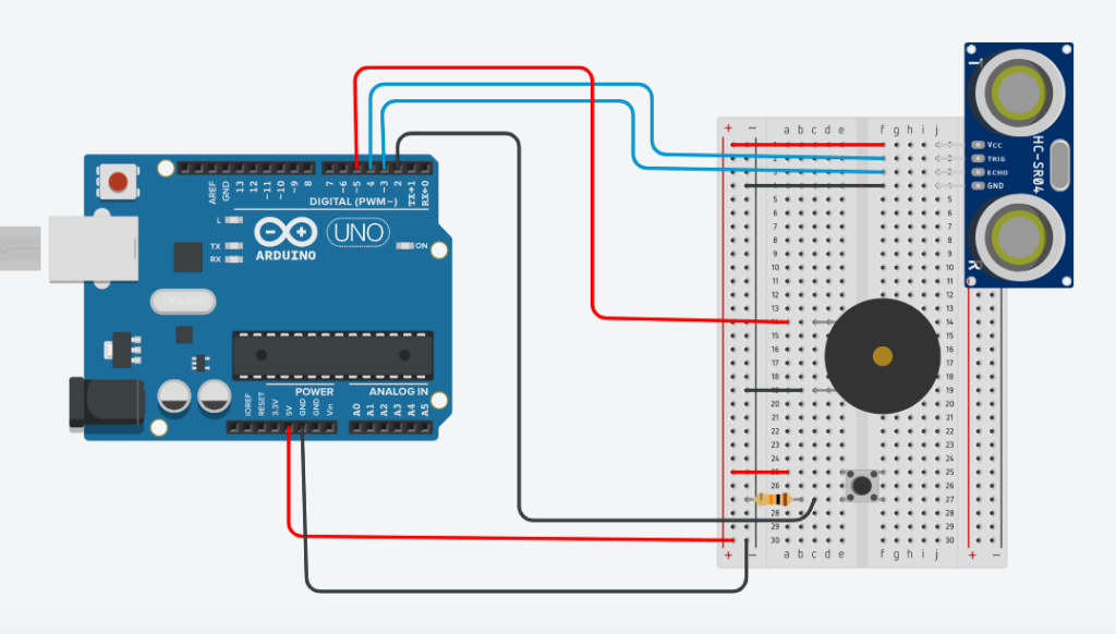 Keyboard/Theremin – Distance Measuring Sensor – Introduction to ...