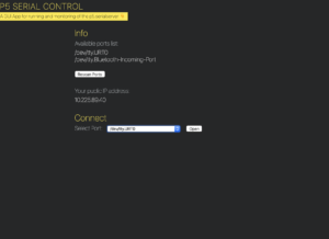 p5.serialcontrol gui app screenshot